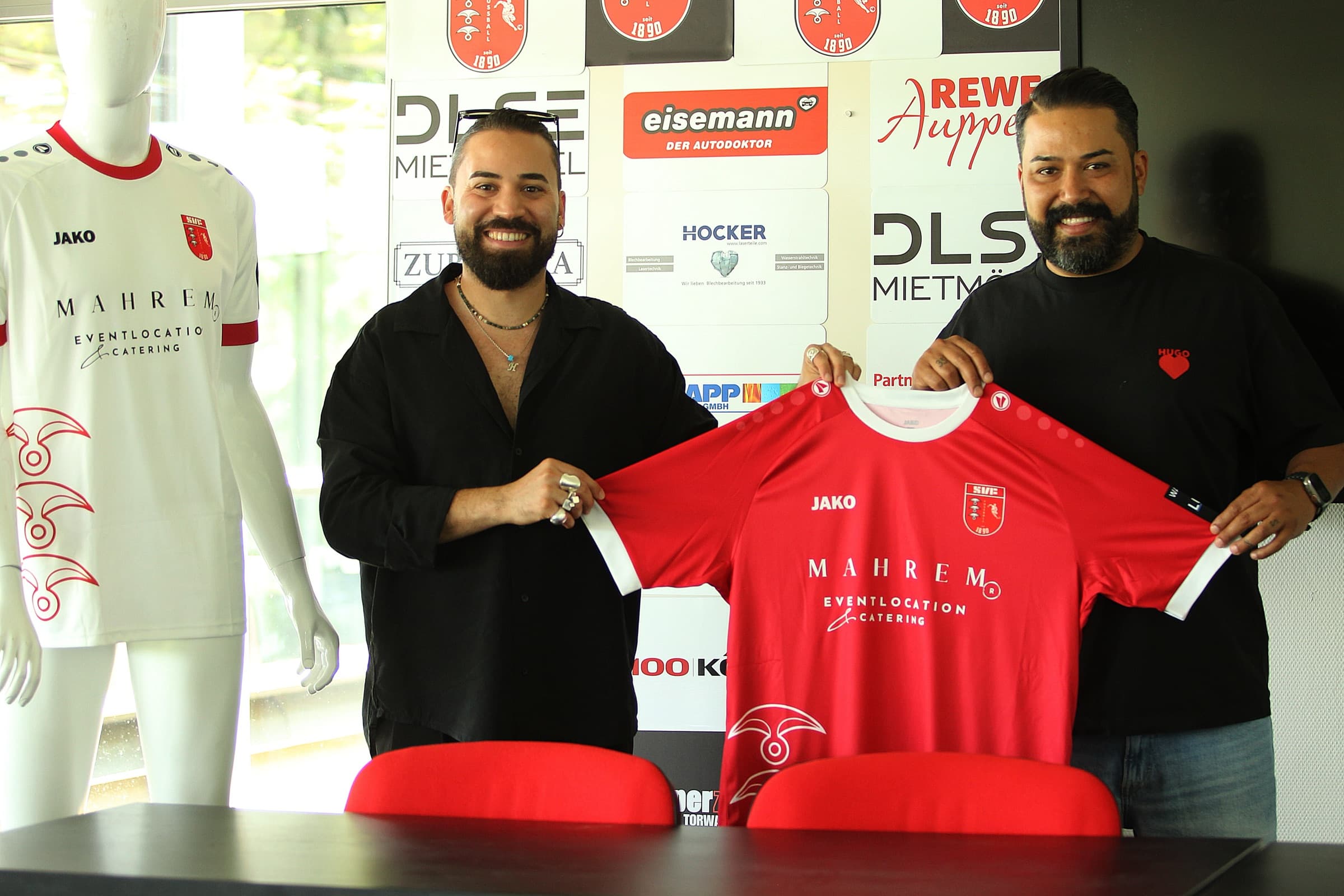 Mahrem Catering wird neuer Brustsponsor der 1. Mannschaft