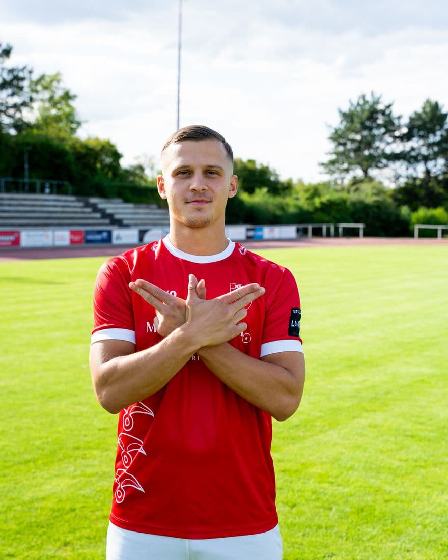 Alban Kastrati beim Jubeln