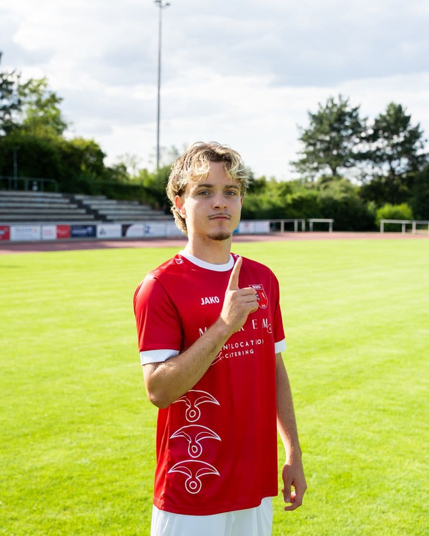 Ermir Ajeti beim Jubeln