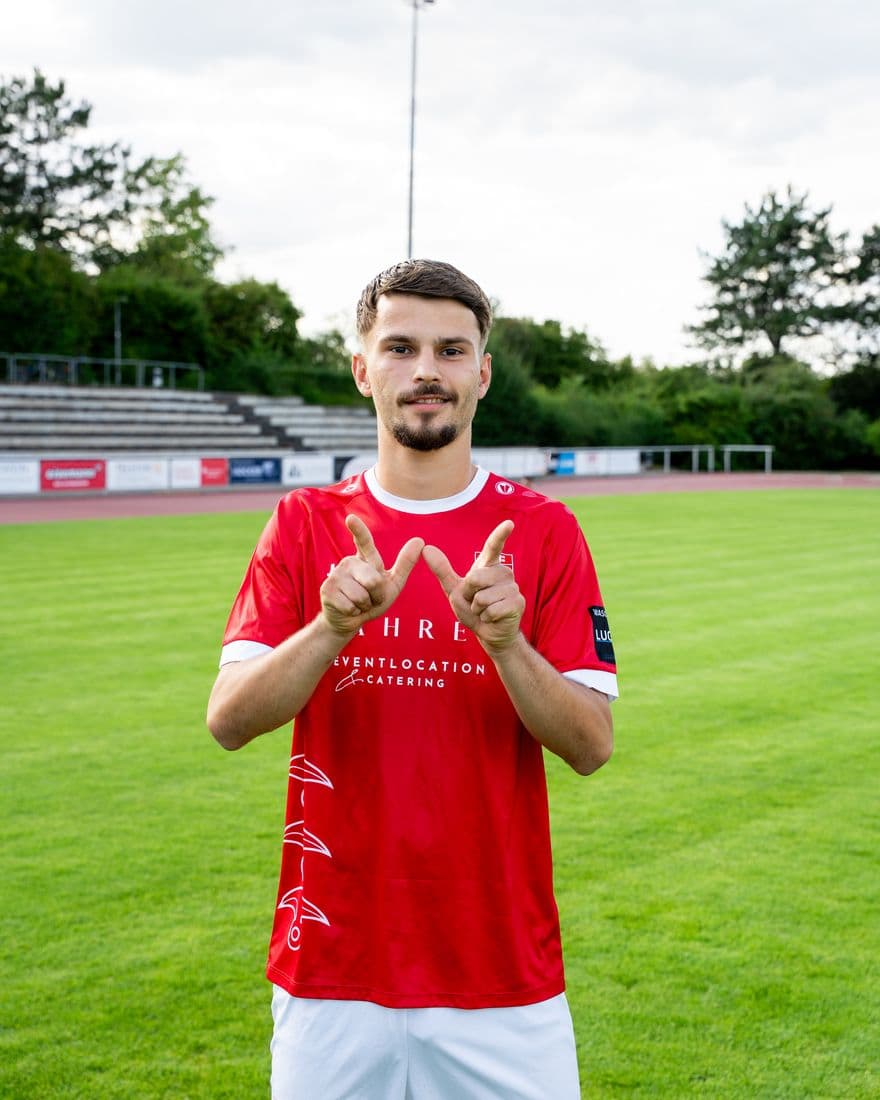 Maximilian Bresic beim Jubeln