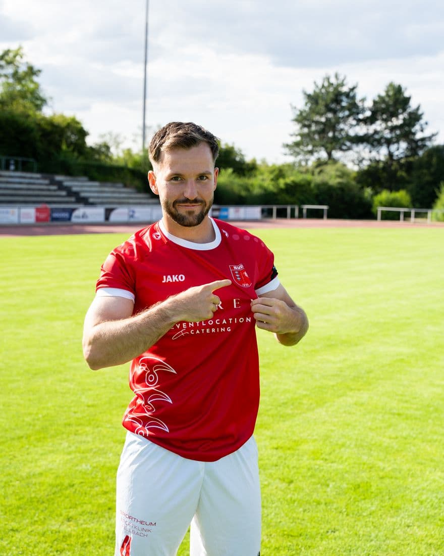 Moritz Walz beim Jubeln