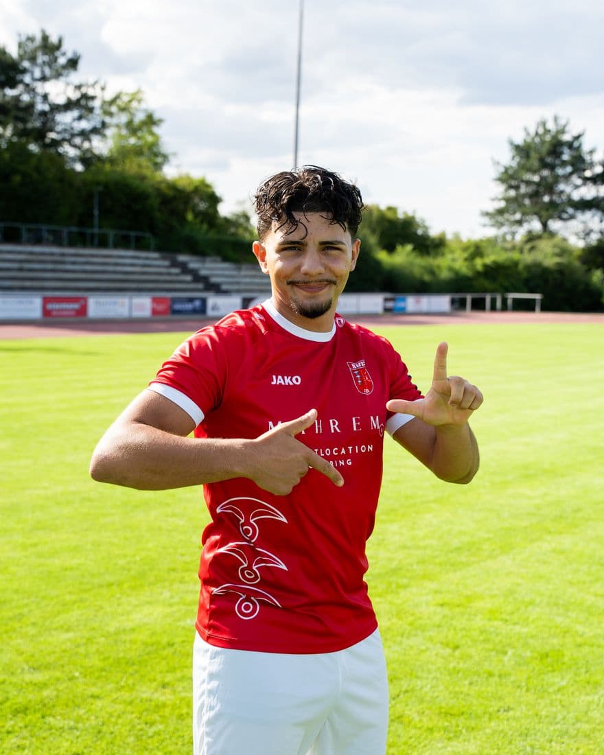 Simone Giovanne Doria beim Jubeln