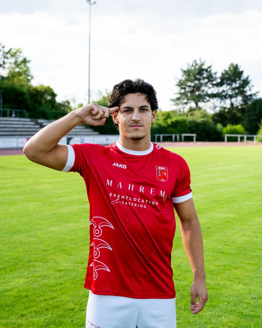 Tobias Hohloch beim Jubeln