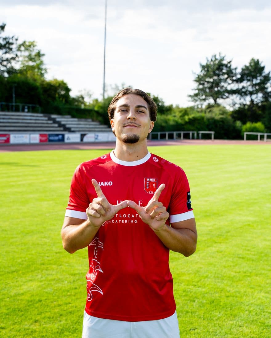 Torben Hohloch beim Jubeln
